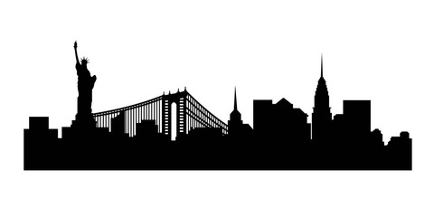 New York City Amrica Bridge Graphics