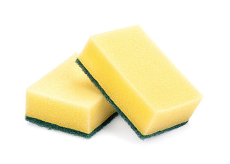 sponge isolated on white background