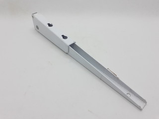 Small Stainless Steel L-plates Angle Corner Bars for Home Wall Furniture Assembly in White Isolated Background