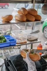 Banh mi can fnd on street food all around vietnam