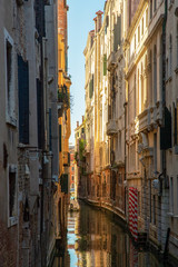 Fototapeta na wymiar Very beautiful streets of Venice, canals of Venice.