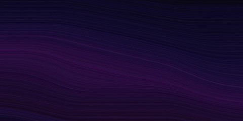 background graphic with modern waves background illustration with very dark blue, very dark violet and black color