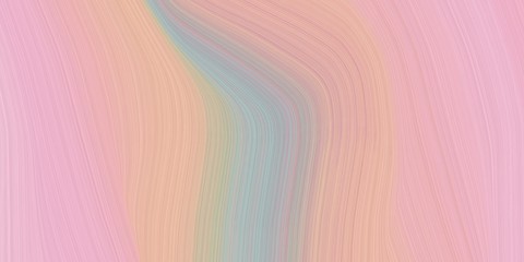 background graphic with contemporary waves illustration with baby pink, dark gray and pink color