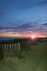 Myrtle Beach sunset view