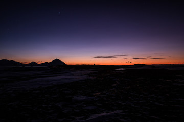 Zmierzch nad południowym Spitsbergenem © blackspeed