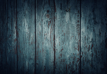 Obraz premium Gray wooden background with old painted boards