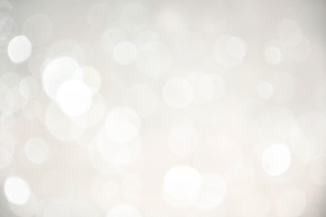 Abstract bokeh lights with soft light background. Blur wall.