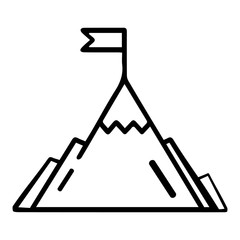 logo  mountain vector