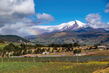 Cayambe volcano