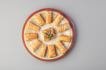 South Indian traditional snacks Finger cashew Baklava sweet
