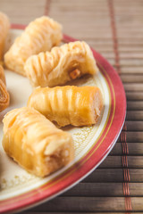 South Indian traditional snacks Finger cashew Baklava sweet