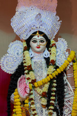 Goddess Saraswati, Kolkata, India