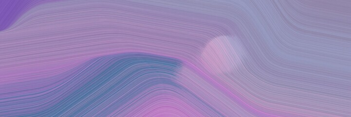 card background graphic with abstract waves design with pastel purple, slate gray and teal blue color