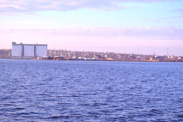 Naklejka premium view of city