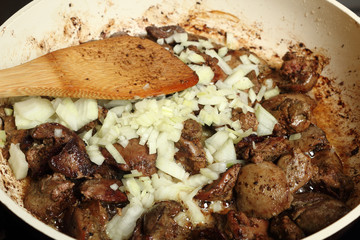 Cooking Chicken Liver