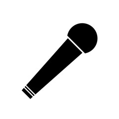 Microphone Icon , audio, vocal musical instrument vector illustrator