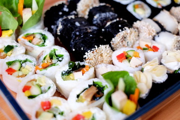 Vegetarian Sushi Rolls