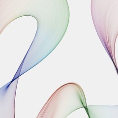 abstract background with waves