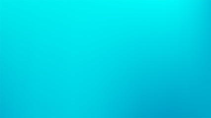Cyan colored abstract gradient mesh Background.