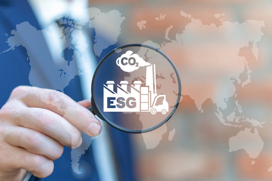 ESG Concept Of Environmental Social And Corporate Governance In Sustainable And Ethical Business.