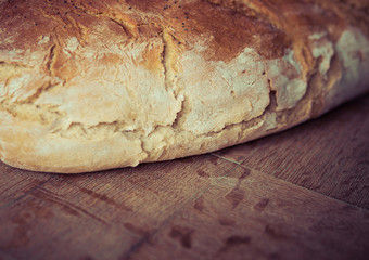 close up of a bread