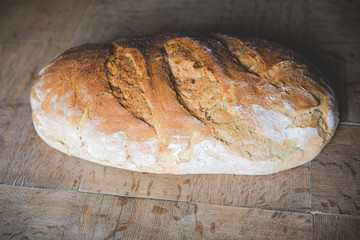 close up of a bread
