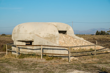 Old Spanish bunker