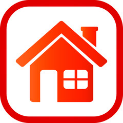 Home icon template color editable. Home symbol vector sign isolated on white background.