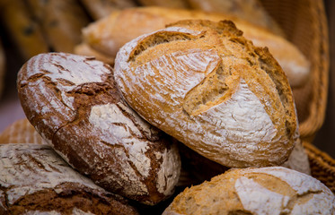 fresh bread at farmers market