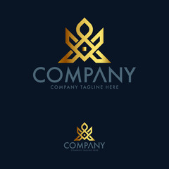 Logo. Creative luxury decoration logo design.