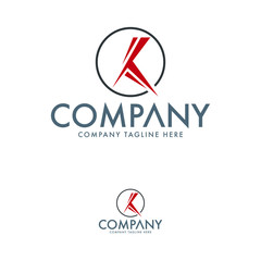 Logo. Initial K Logo Design Inspiration