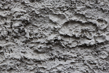 Background concrete texture. The wall of an unfinished building.