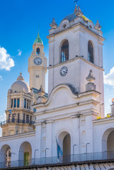 The historical colonial-era Cabildo (old city hall), Plaza de Mayo, Buenos Aires, Argentina