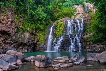 Fototapeta na wymiar Nauyaca Waterfall in April