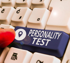 Handwriting text writing Personality Test. Conceptual photo A method of assessing huanalysis...