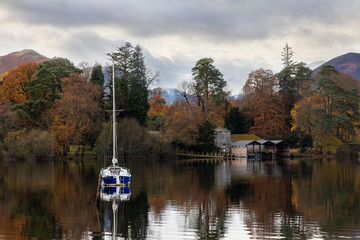 Obraz premium Derwentwater boathouse