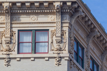 Spanish architecture in old downtown San Antonio Texas