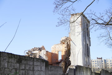 demolition of a building