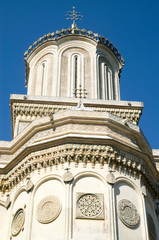 Fototapeta na wymiar Cathedral of Curtea de Arges Monastery in Romania