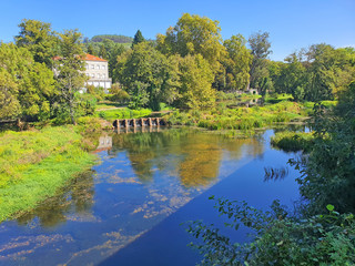 Rural landscape in late summer