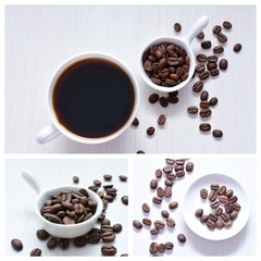  Coffee collage of the mountains of Colombia