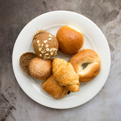 A Variety of Breads and Bakery Products