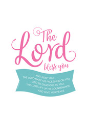 The Lord bless you, Aaron's blessing