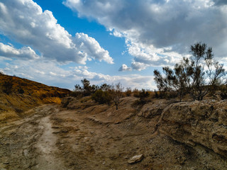 Walk enjoying the natural beauty of the Altyn-Emel National Park