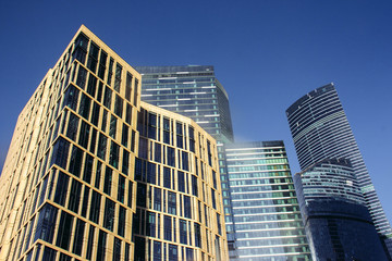 Obraz premium Office buildings Moscow City