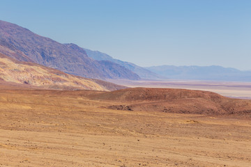 View of Artist Palette in Death Valley, California, USA.