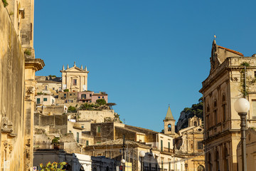 Obraz premium Old town of Scicli, Sicily, Italy