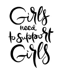 Hand lettering grunge card with textured handcrafted doodle letters in retro style