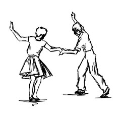 Swing dancer