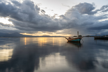 Tranquil Sunset near Cagliari, Sardinia